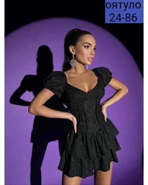 ПЛАТЬЕ ТКАНЬ ЛЮРЕКС