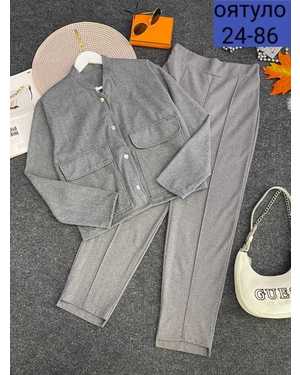 ЖЕНСКИЙ КОСТЮМ ДВОЙКА ТКАНЬ КАШЕМИР ЁЛКА