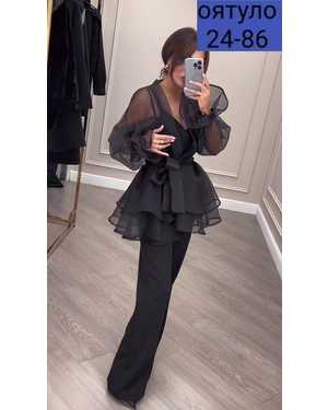 ЖЕНСКИЙ КОСТЮМ ТРОЙКА ТКАНЬ БАРБИ