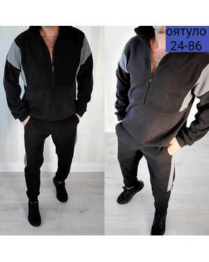 КОСТЮМ ТКАНЬ ТРОЙХНИТКА, ТУРЕЦКАЯ ФЛИС