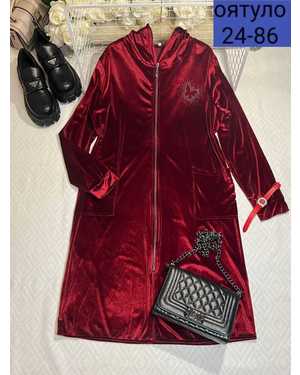 ХАЛАТ ТКАНЬ ВЕЛЮР