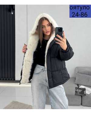 КУРТКА ТКАНЬ ПЛОТНЫЙ ПЛАЩЁВКА + ПУХОВИК