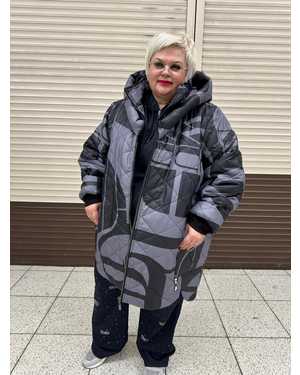 Куртка Хомут Ткань болонь на синтепоне , Зима