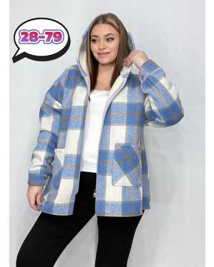 КОФТА В РАЗМЕР ТКАНЬ С МЕХОМ