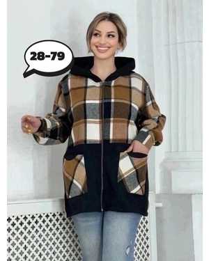 КОФТА В РАЗМЕР ТКАНЬ ДРАП И ФЛИС