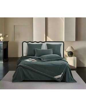 Комплект постельного белья с одеялом. Ткань сатин бархатный (возможно замена на похожее)