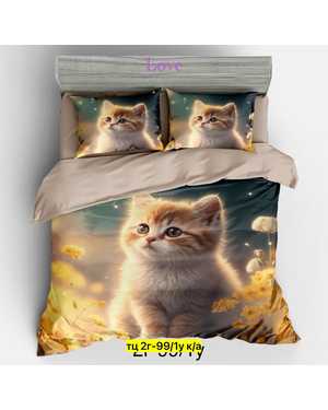 Комплект постельного белья Ткань поплин(возможно замена на похожее)