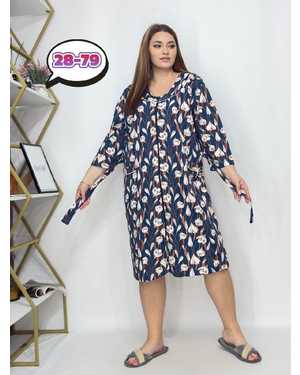 ХАЛАТ В РАЗМЕР ТКАНЬ ТРИКОТАЖ