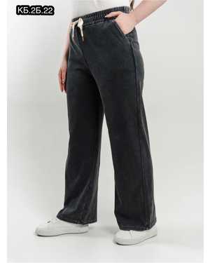 ШТАНЫ ТКАНЬ ДЖИНСЫ С НАЧЁСОМ