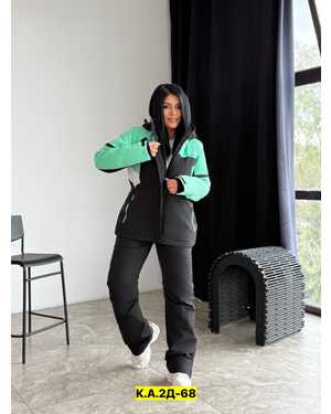 ЖЕНСКИЙ КОСТЮМ В РАЗМЕР ТКАНЬ МЕМБРАНА