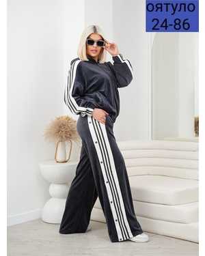 ЖЕНСКИЙ КОСТЮМ ДВОЙКА ТКАНЬ ВЕЛЮР