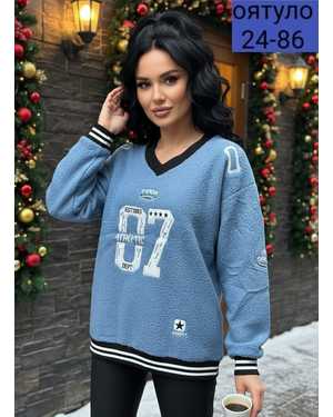 СВИТЕР ТКАНЬ БАРАШЕК