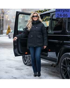 КУРТКА ТКАНЬ ХОЛОФАЙБЕР С ПОДКЛАДКОЙ