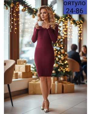 ПЛАТЬЕ ТКАНЬ ВЯЗАНАЯ ТКАНЬ С НИТЬЮ ЛЮРЕКС