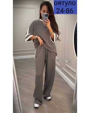 ЖЕНСКИЙ КОСТЮМ ДВОЙКА ТКАНЬ КРЕПУН