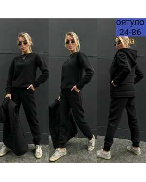 ТРОЙКА ТКАНЬ 3-Х НИТКА НА ФЛИСЕ