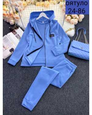 ТРОЙКА ТКАНЬ 3-Х НИТКА НА ФЛИСЕ