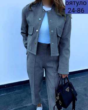 ЖЕНСКИЙ КОСТЮМ ДВОЙКА ТКАНЬ КАШЕМИР ЁЛКА