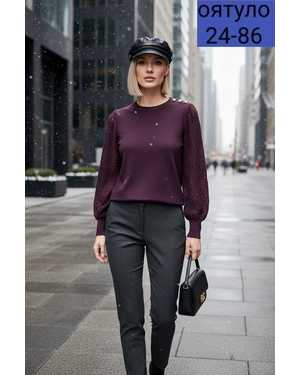 СВИТЕР ТКАНЬ ТЁПЛЫЙ КАШЕМИР ЛАПША