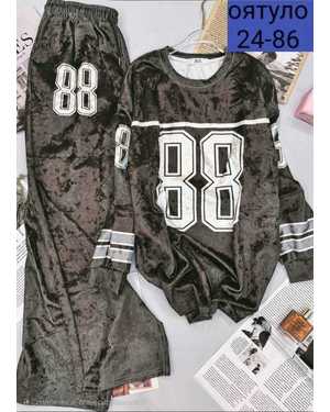 ЖЕНСКИЙ КОСТЮМ ДВОЙКА ТКАНЬ БАРХАТ