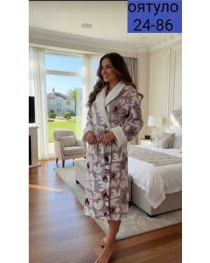 ХАЛАТ ТКАНЬ ВЕЛСОФТ