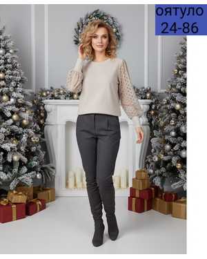 СВИТЕР ТКАНЬ ТЁПЛЫЙ КАШЕМИР ЛАПША