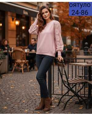 СВИТЕР ТКАНЬ ТЁПЛЫЙ КАШЕМИР ЛАПША