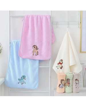 Полотенце с символом нового года. Состав микрофибра +Хлопок Размер 35/75 см В упаковке 6 шт разные цвета