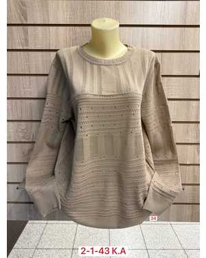 КОФТА ТКАНЬ 65% COTTON, 25% CASHMERE, 10% ELASTANE