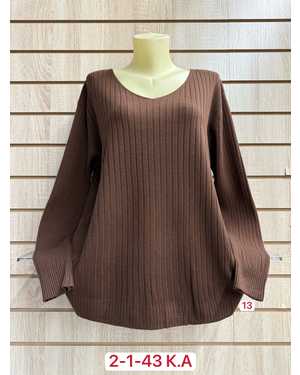 СВИТЕР ТКАНЬ ХЛОПОК, КАШЕМИР, ЭЛАСТАН