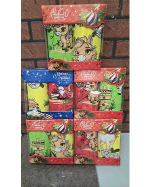 Набор из двух полотенец с символом нового года. Размер 35/60см без выбора