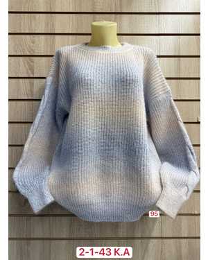СВИТЕР ТКАНЬ 70% COTTON, 20% WOOL, 10% CASHMERE