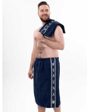 Полотенце килт состав 100% хлопок материал махра размеры высота 65см ширина по кругу 140см