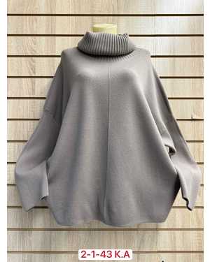 СВИТЕР ТКАНЬ 45% COTTON, 40% CASHMERE, 15% ELASTANE