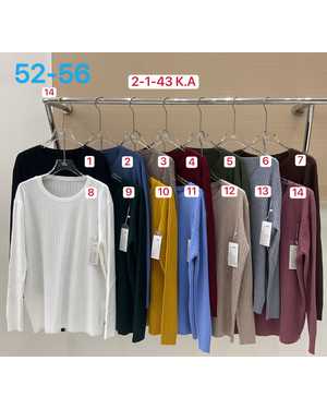 СВИТЕР ТКАНЬ 45% COTTON, 40% CASHMERE, 15% ELASTANE