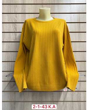 СВИТЕР ТКАНЬ 45% COTTON, 40% CASHMERE, 15% ELASTANE