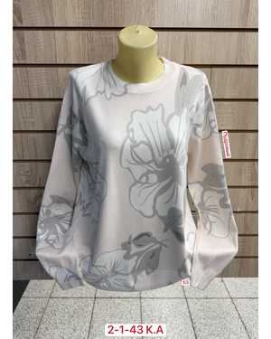 СВИТЕР ТКАНЬ ШЕРСТЬ, 60% WOOL, 30% COTTON, 10% ELASTANE