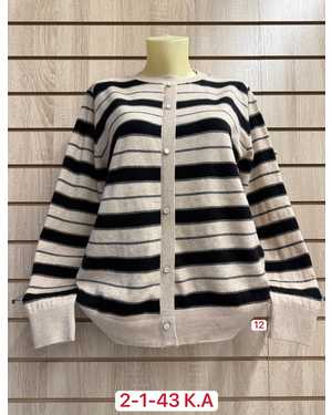 СВИТЕР ТКАНЬ 80% WOOL, 20% ACRYLIC