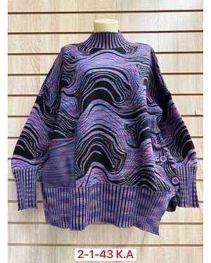 СВИТЕР ТКАНЬ 52% CASHMERE, 28% WOOL, 15% COTTON, 5% ELASTANE