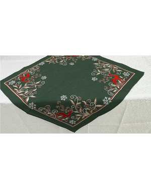 Новогодняя Салфетка лен с вышивкой Размер 40на90см