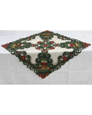 Новогодняя Салфетка лен с вышивкой Размер 40на90см