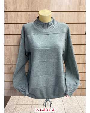 СВИТЕР ТКАНЬ 52% CASHMERE, 28% WOOL, 15% COTTOON, 5% ELASTANE