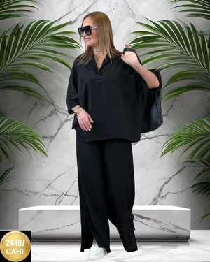 ЖЕНСКИЙ КОСТЮМ ДВОЙКА ТКАНЬ ХБ ЛИЁН