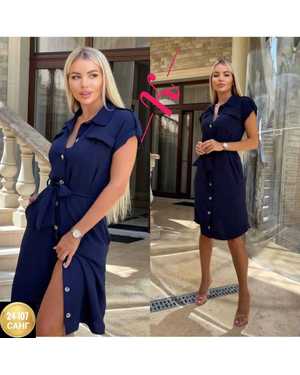 ПЛАТЬЕ ТКАНЬ САНТА-ЛЁН