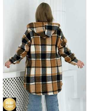 РУБАШКА ТКАНЬ КАШЕМИР В ПОДКЛАДКЕ МЕХ