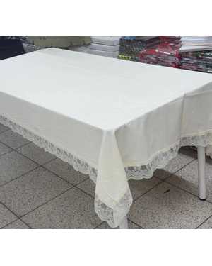 Скатерть водоотталкивающая однотонная Состав: полиэстер, хлопок Размер 150 на 220см