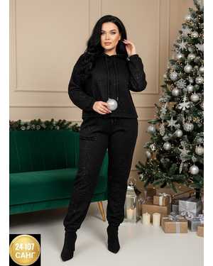 ЖЕНСКИЙ КОСТЮМ ДВОЙКА ТКАНЬ ДВУХНИТКА С НАЧЁСОМ