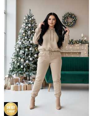 ЖЕНСКИЙ КОСТЮМ ДВОЙКА ТКАНЬ ДВУХНИТКА С НАЧЁСОМ