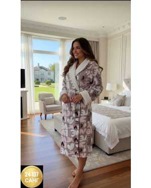 ХАЛАТ ТКАНЬ ВЕЛСОФТ