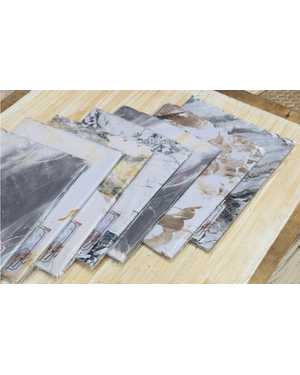 Скатерть Клеенка на тканевой основе с узором мрамор Размер 110 на 140см без выбора